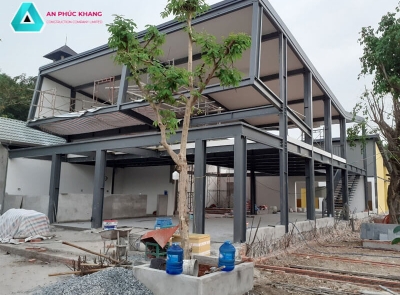 Chi Phí Xây Nhà Khung Thép Dân Dụng