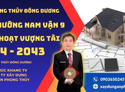 Phong thủy nhà ở hướng nam vận 9