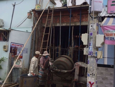 Công ty  Xây dựng An phúc khang thi công nhà anh tuấn thủ đức