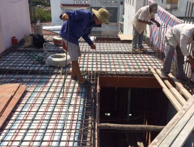 Xây dựng An phúc khang .tiến độ thi công nhà anh khuê quận hai