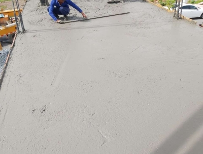  Xây dựng An phúc khang .Tiến độ thi công nhà thầy hữu,hạng mục đổ bê tông sàn một 
