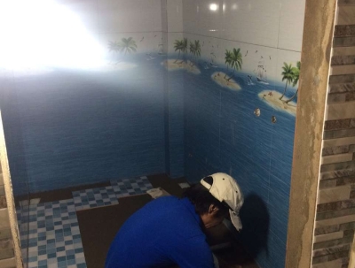  Xây dựng An phúc khang .tiến độ thi công nhà anh hà gò vấp lót gạch nhà vệ sinh