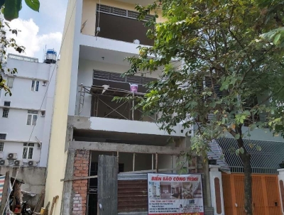 tiến độ thi công nhà anh khuê quận hai