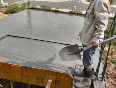 Xây dựng  An phúc khang .tiến độ thi công nhà thầy hữu tại bình dương đổ sàn tầng một