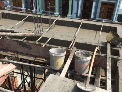Tiến độ thi công nhà anh nhân bình Dương