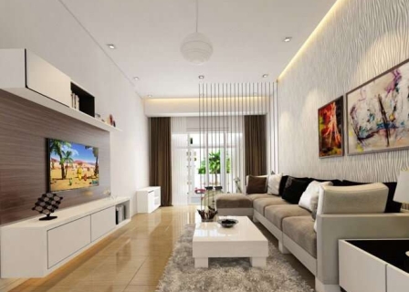 Mẫu thiết kế trang chí nội thất trần thạch cao