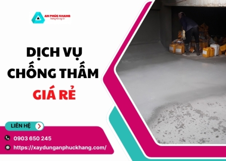 Dịch Vụ Chống Thấm uy tín hiệu quả
