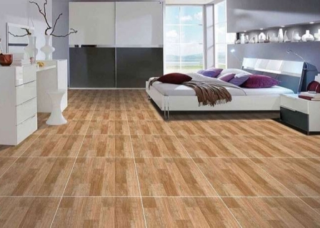 Mẫu gạch giã gỗ sử dụng trang trí trong nhà 
