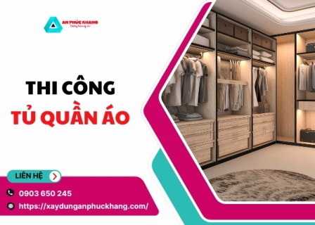 Thi công Tủ Quần Áo