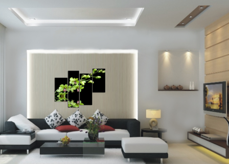 Mẫu thiết kế nội thất phòng khách đẹp