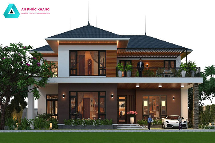 Các mẫu thiết kế biệt thự 2 tầng được yêu thích hiện nay