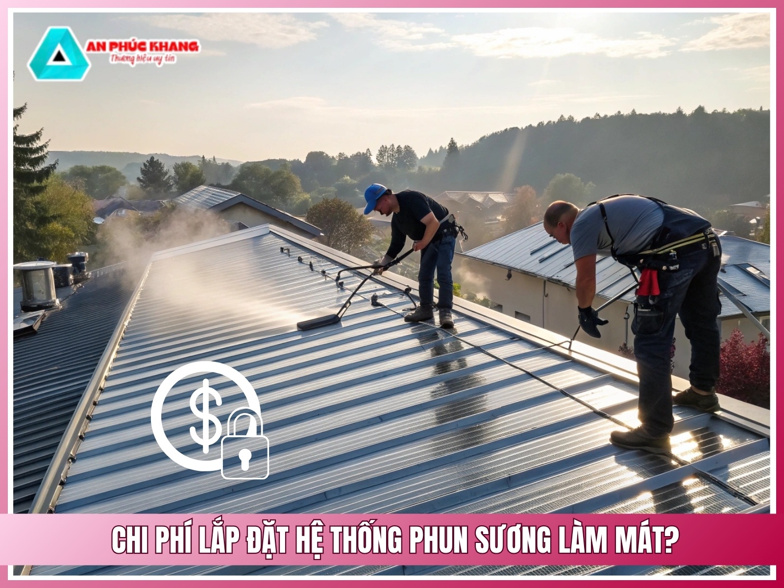 Chi phi lap dat he thong phun suong lam mat la bao nhieu