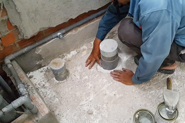 Quy trình chống thấm nhà vệ sinh