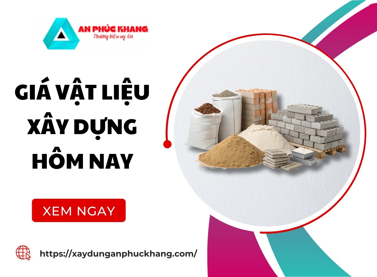 Gia vat lieu xay dung hom nay