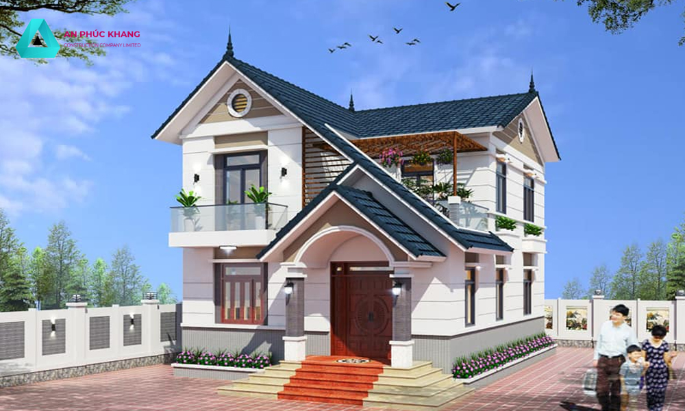 goi y xay nha 2 tang ngan sach thap