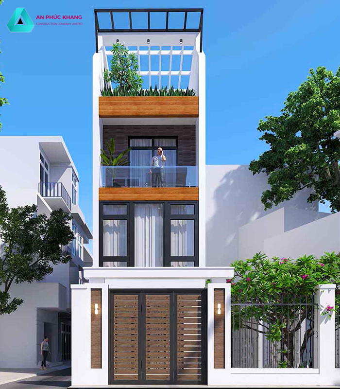 Nhà phố 3 tầng 1 tum