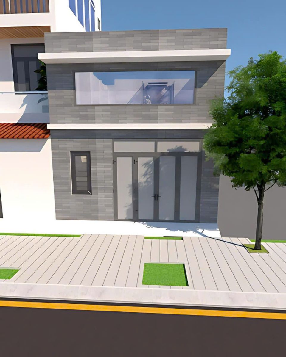 nhà gác lựng 5 x 11