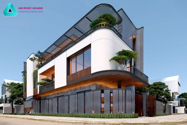 Mẫu nhà 2 tầng kết hợp kinh doanh