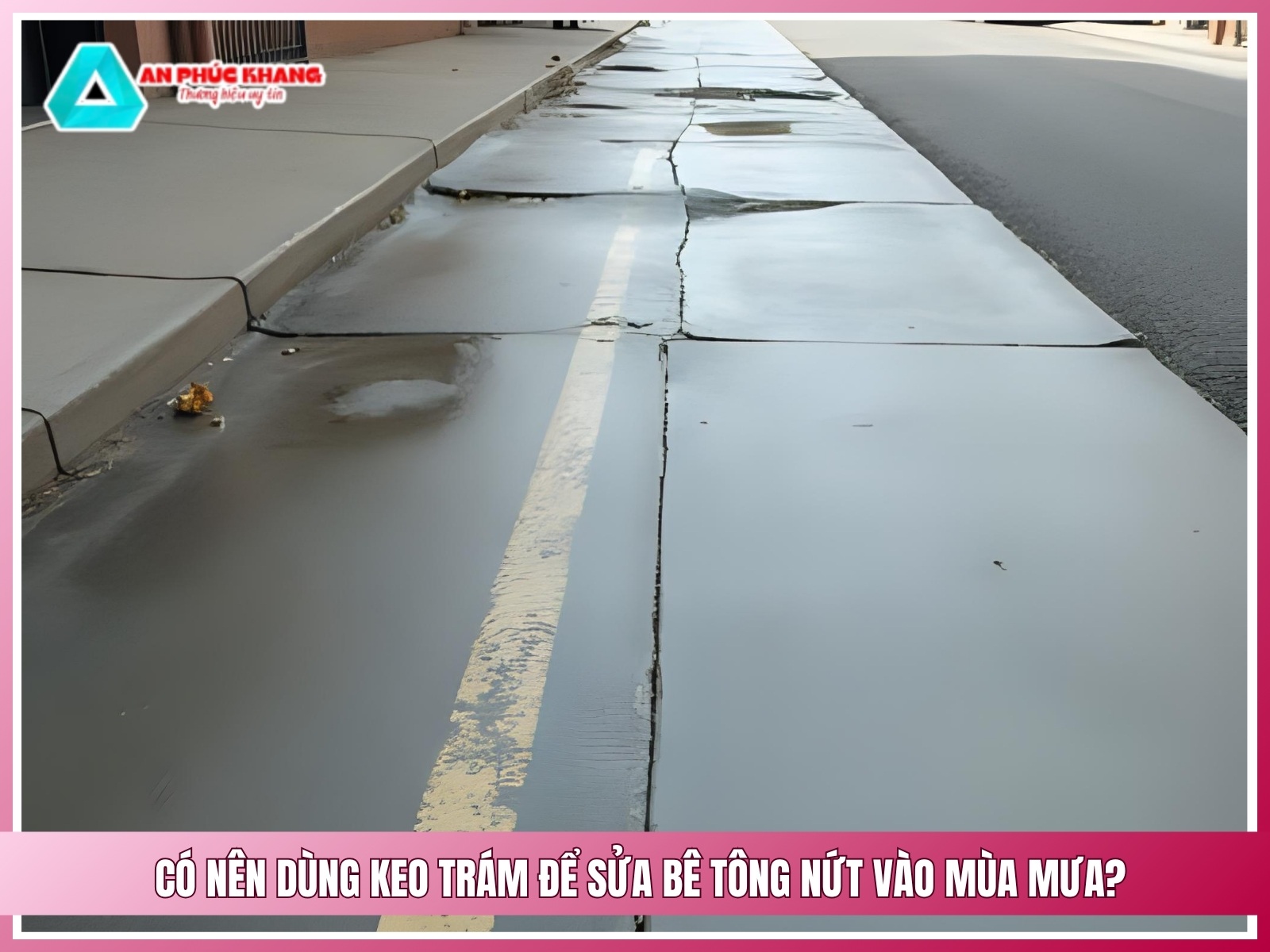 Co nen dung keo tram de sua duong be tong nut vao mua mua khong