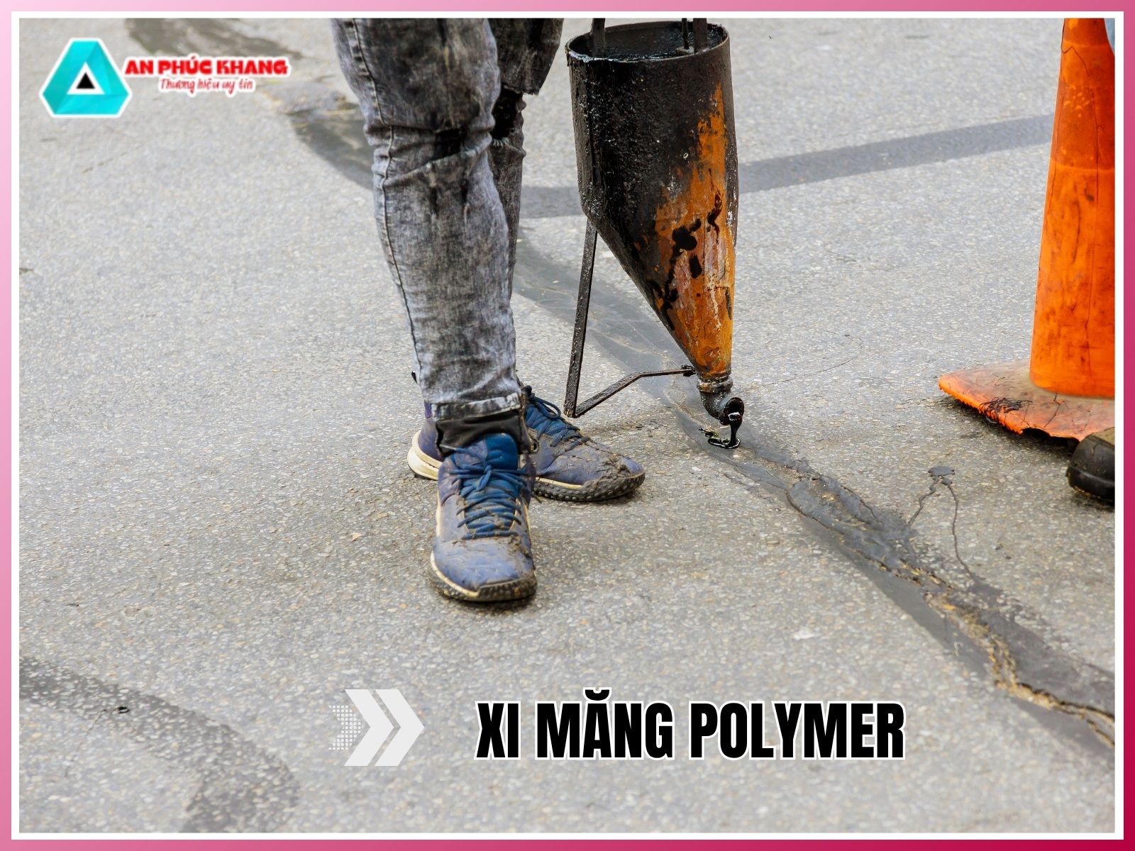 Va duong bang xi mang polymer