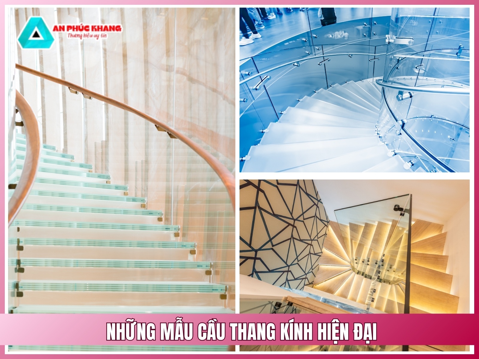 Tong hop mau cau thang kinh hien dai dep nhat
