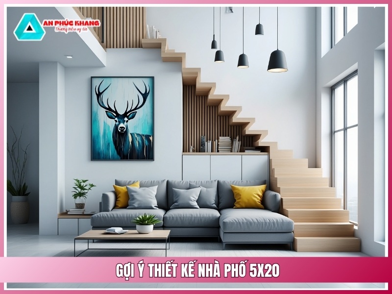 Goi y thiet ke nha pho 5x20 theo tung kieu gia dinh