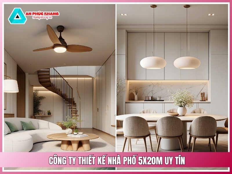 Cong ty thiet ke nha pho 5x20m uy tin chuyen nghiep tai HCM