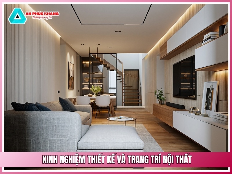 Kinh nghiem thiet ke va trang tri noi that cho nha pho 5x20