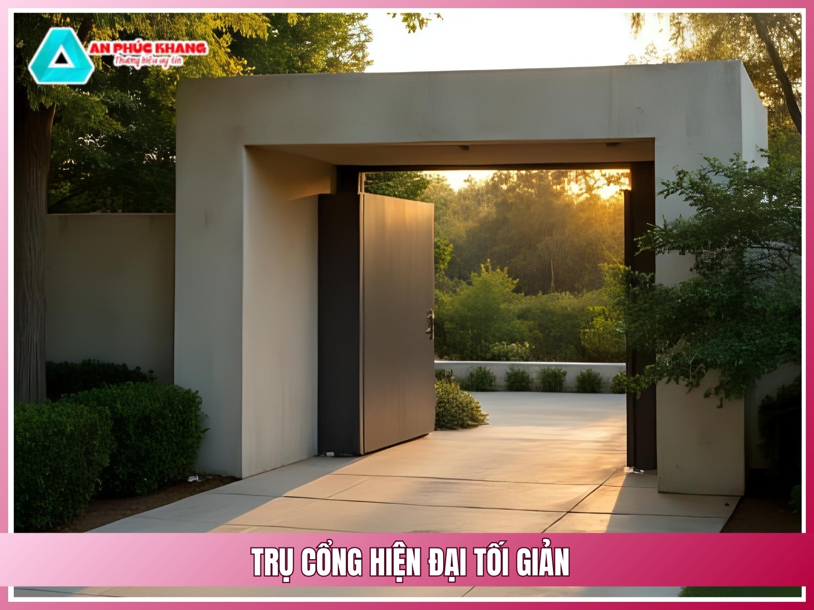 Tru cong hien dai toi gian