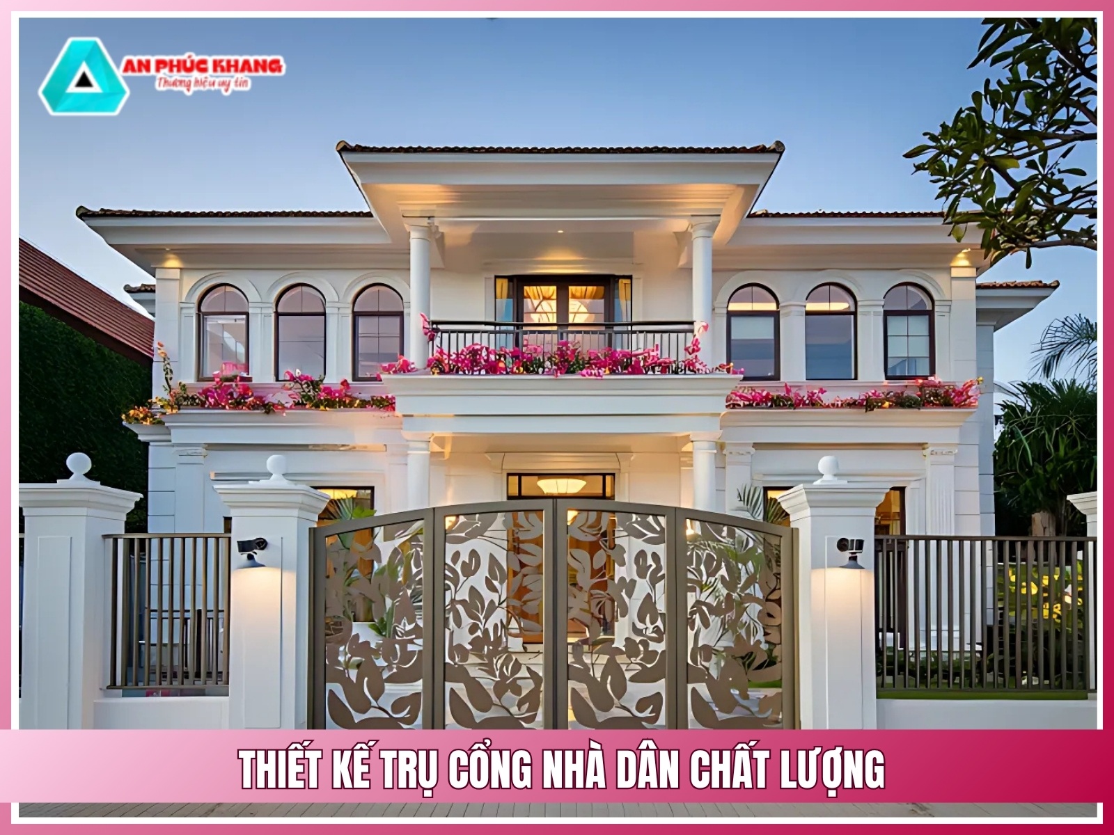 Cam ket chat luong khi thiet ke tru cong nha dan