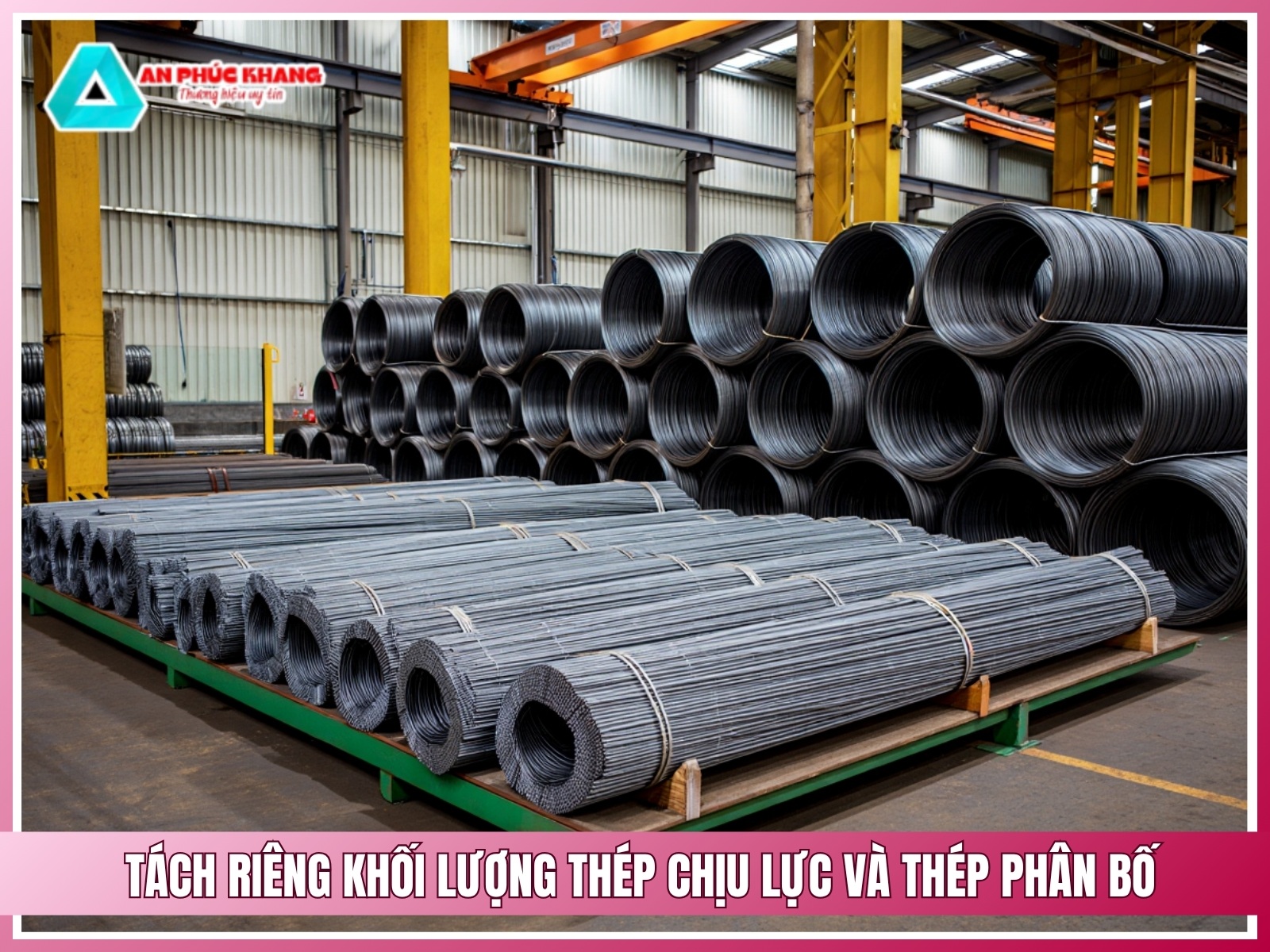 Khi nao can tach rieng khoi luong thep chiu luc va thep phan bo