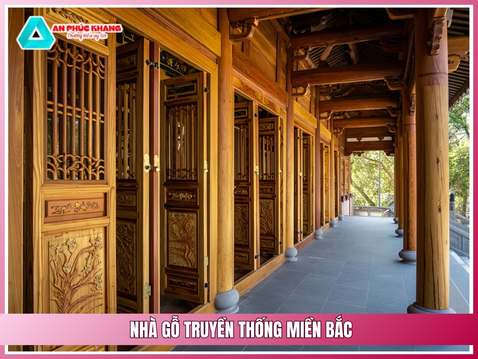 Nha go truyen thong mien Bac