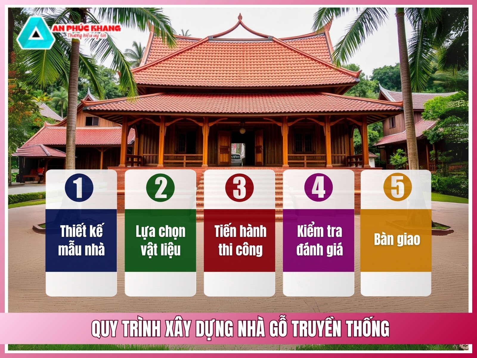 Quy trinh xay dung nha go truyen thong dat tieu chuan