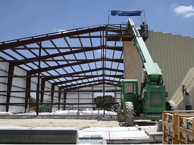 Xây dựng nhà xưởng bê tông cốt thép
