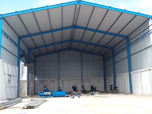 Xây dựng nhà xưởng tại Bình dương