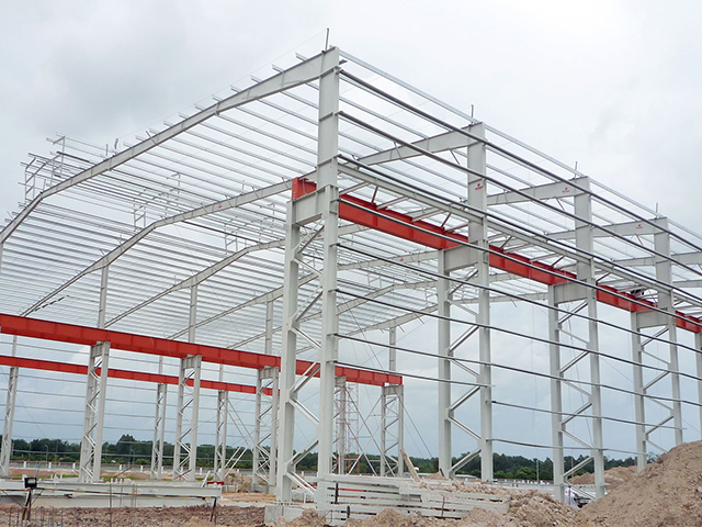 Thi công xây dựng nhà xưởng tại Long An