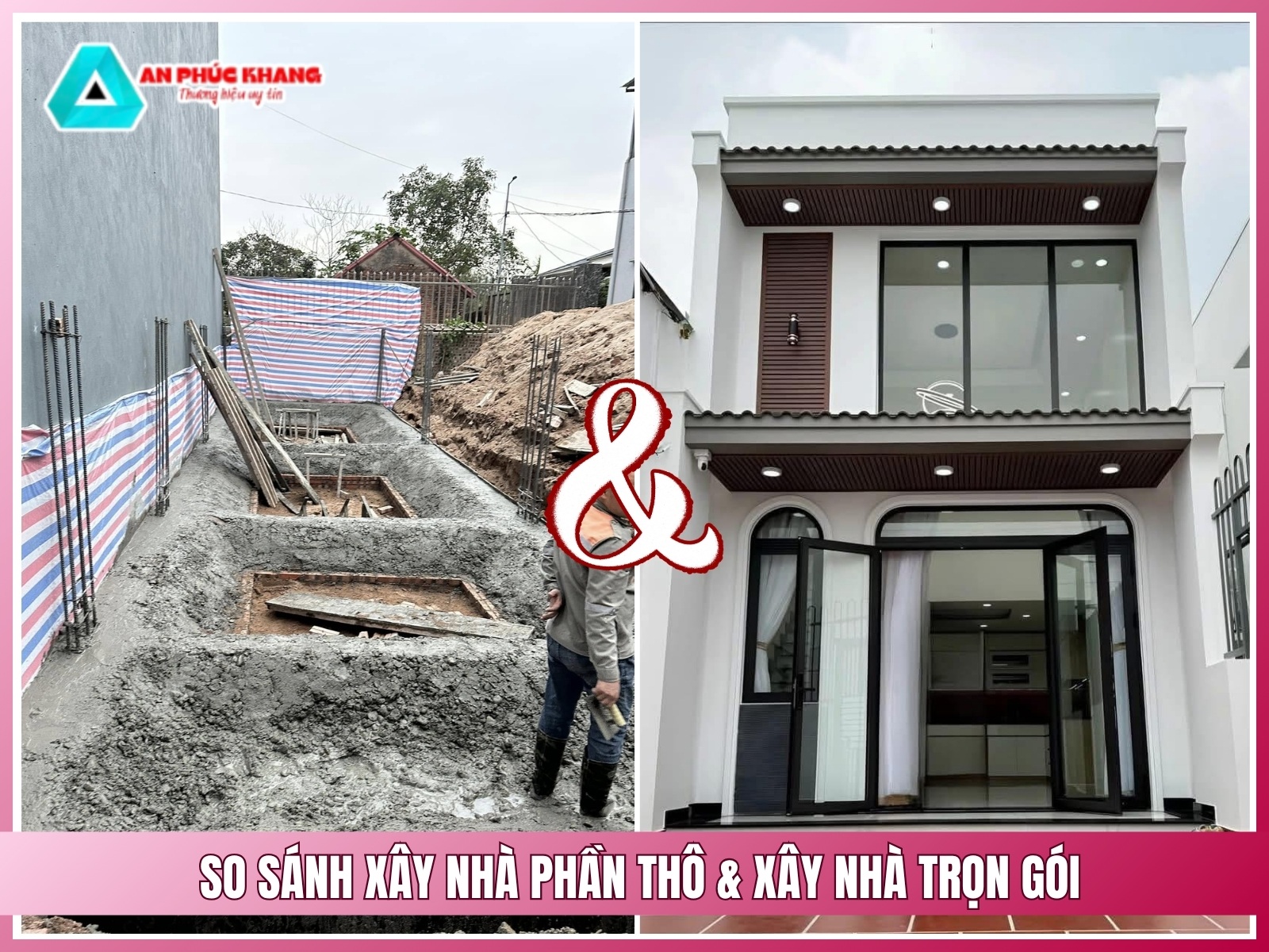 So sanh xay nha phan tho va xay nha tron goi nen chon hinh thuc nao 