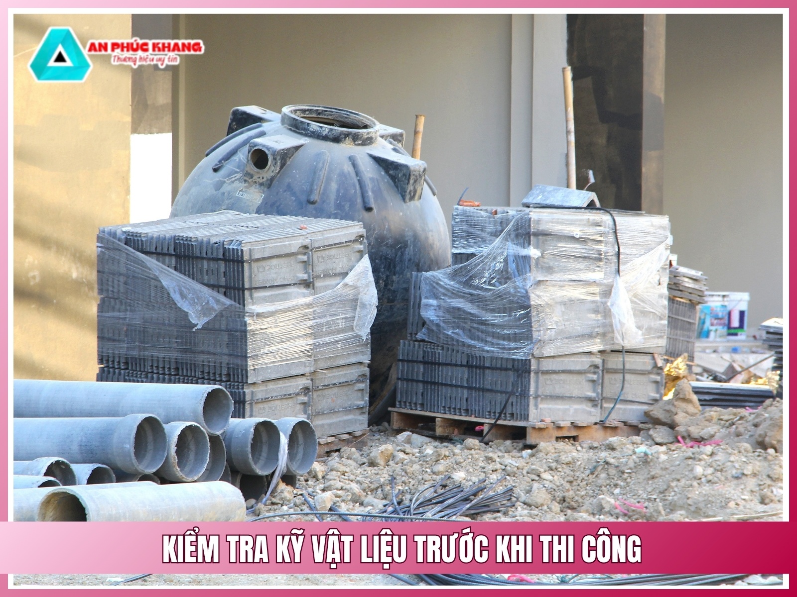 Kiem tra ky vat lieu truoc khi thi cong