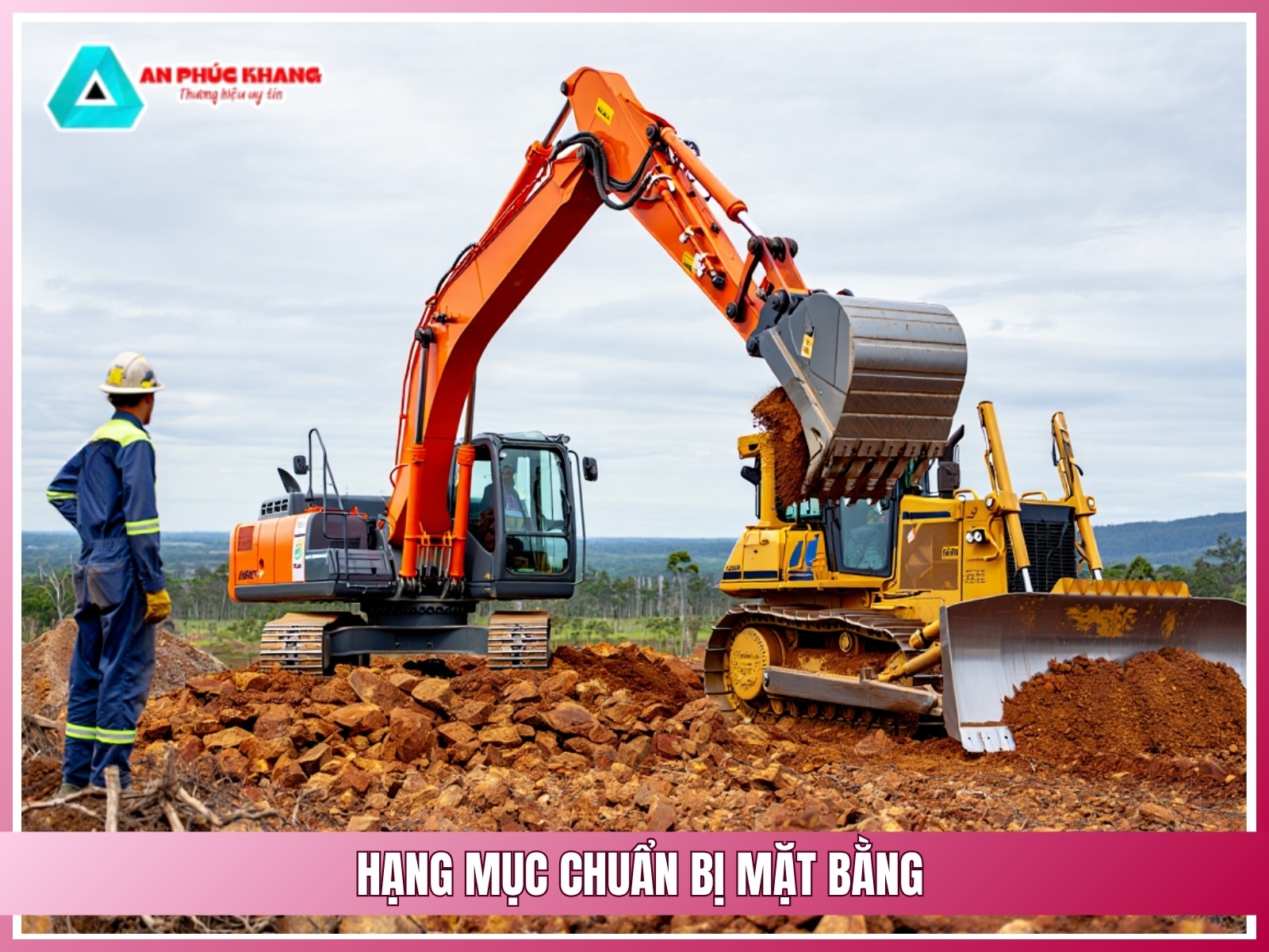 Hang muc chuan bi mat bang